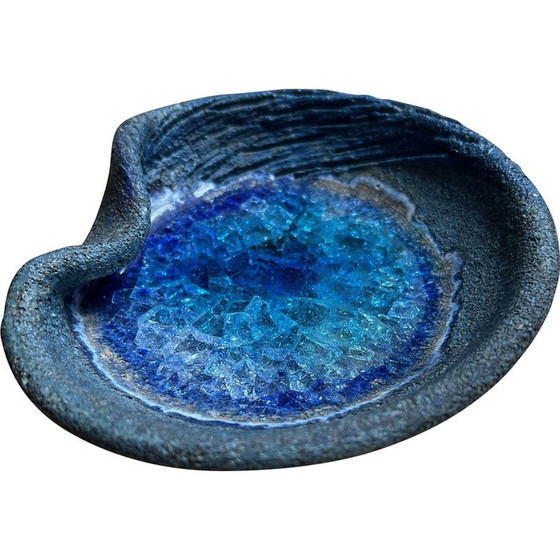 Image 1 of Vintage Brutalist ceramic pocket organizer, 1970