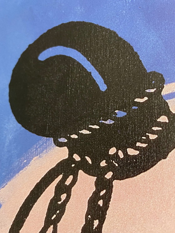 Image 1 of Lasse Åberg,"Seriekopplingar","Seriekopplingar", 1988 Impreso y publicado por Painters Posters, Estocolmo, 1