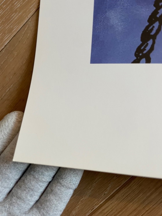 Image 1 of Lasse Åberg,"Seriekopplingar","Seriekopplingar", 1988 Impreso y publicado por Painters Posters, Estocolmo, 1