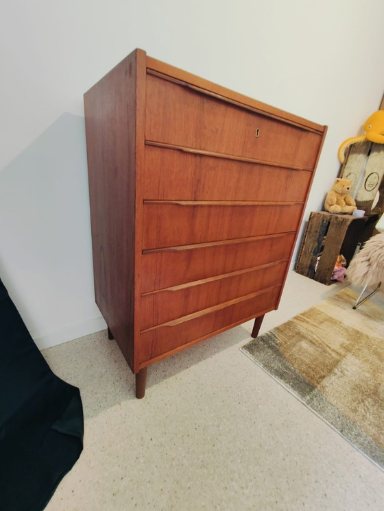 Image 1 of Teak Drawer Cabinet