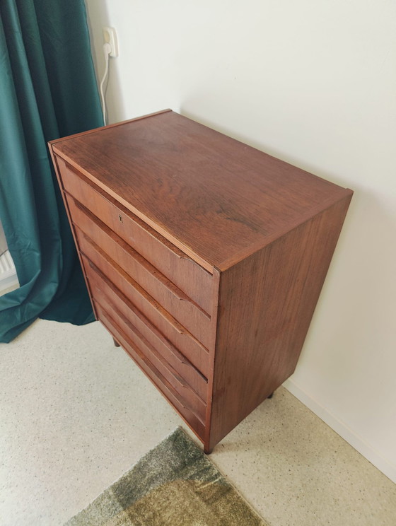 Image 1 of Teak Drawer Cabinet