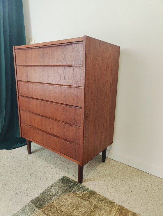 Image 1 of Teak Drawer Cabinet