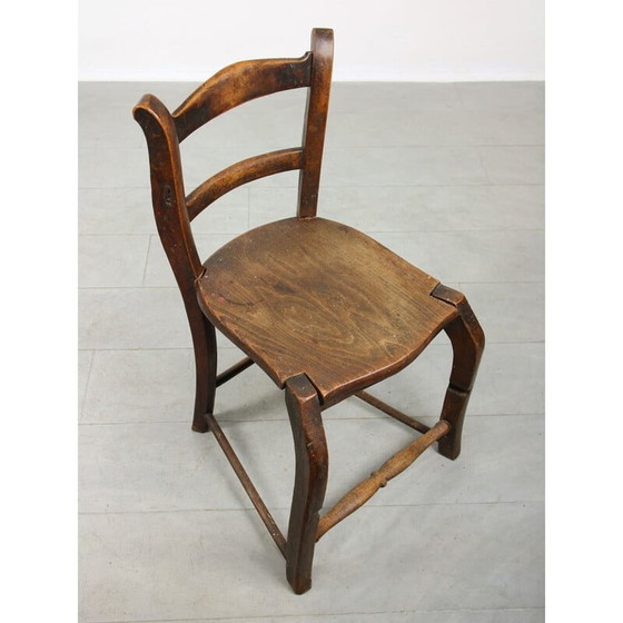 Image 1 of Vintage patinated children's chair, 1890s