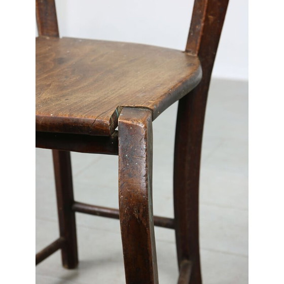 Image 1 of Vintage patinated children's chair, 1890s