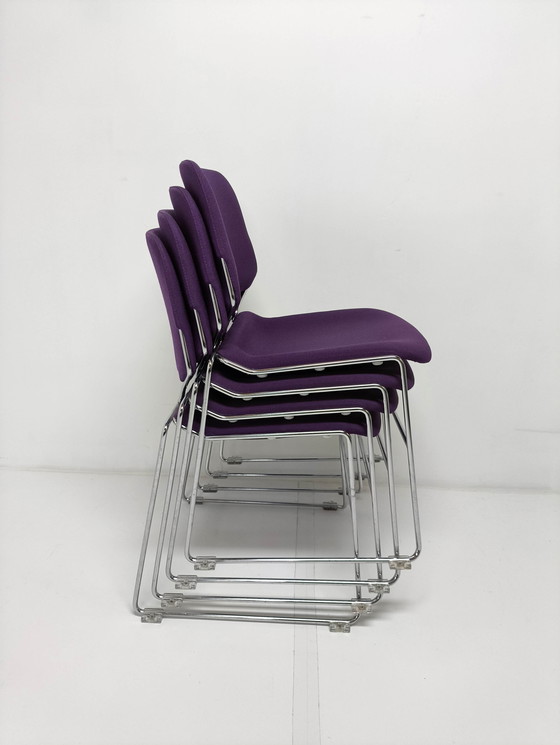 Image 1 of 4X Matrix Krueger Dining Chair By Tolleson Usa 1970S