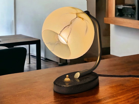 Image 1 of Beautiful bedside lamp 1950s