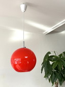 Lampada Peill &amp; Putzler rossa