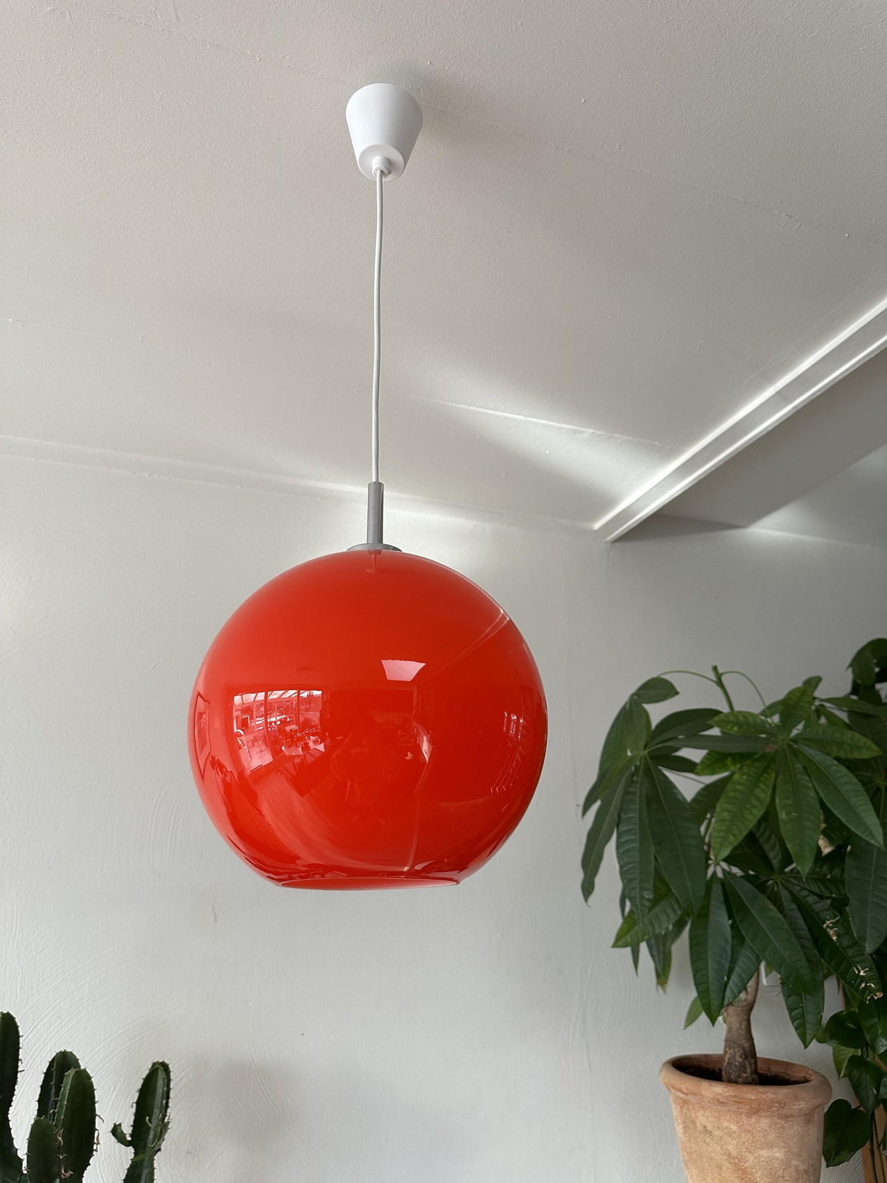 Lámpara roja Peill & Putzler