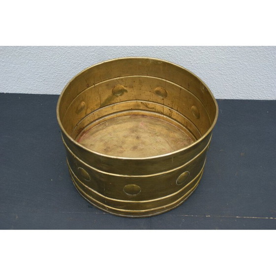 Image 1 of Vaso da fiori in ottone vintage, 1920