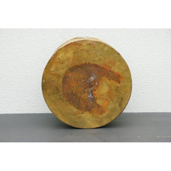 Image 1 of Vaso da fiori in ottone vintage, 1920