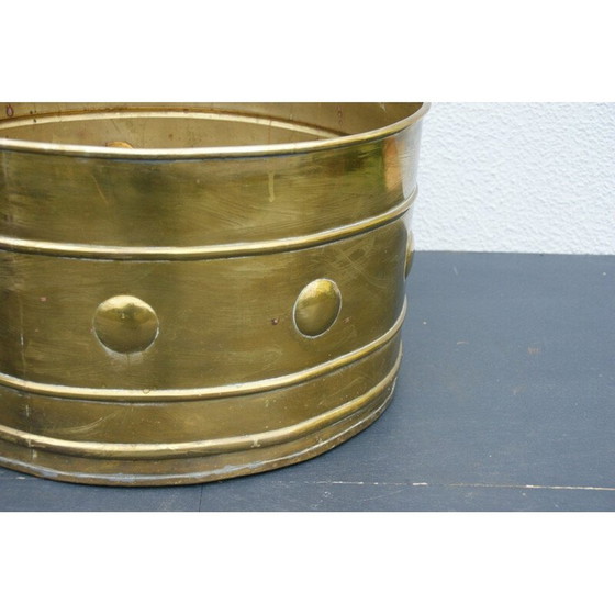 Image 1 of Vaso da fiori in ottone vintage, 1920