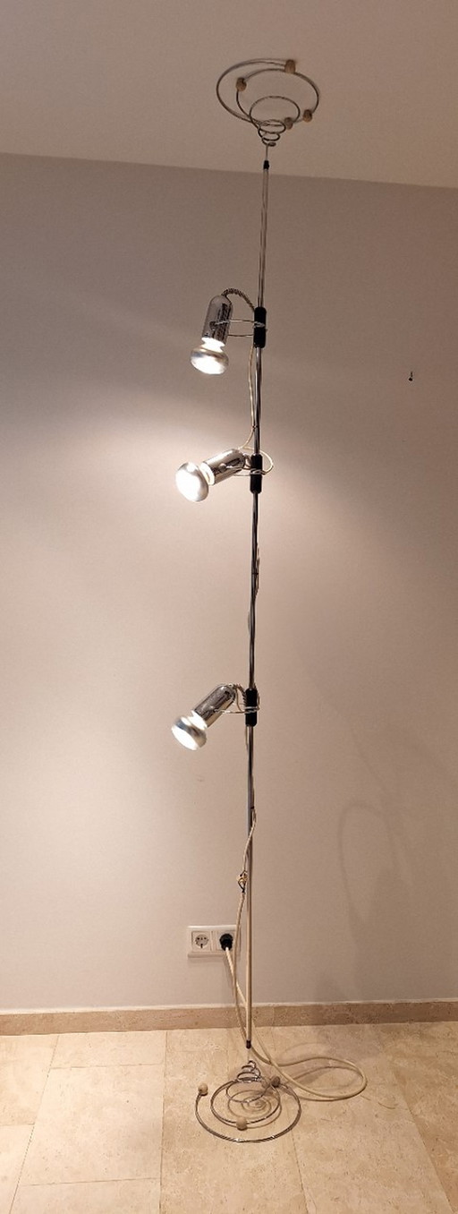 Italian Reggiani Tension floor to ceiling lamp