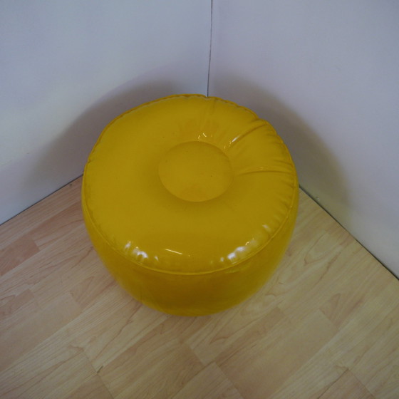 Image 1 of Space Age Inflatable Footstool Plasteco Design