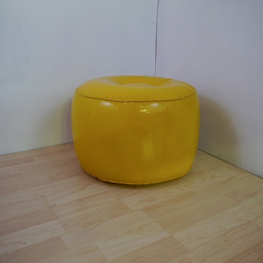 Space Age Inflatable Footstool Plasteco Design