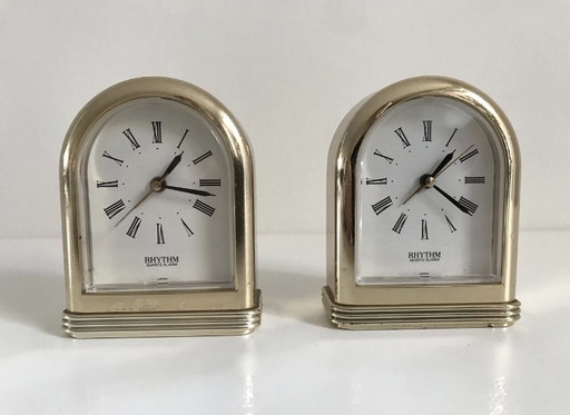 2 x Rhythm alarm clock