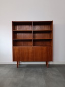 Vintage Danish Bookcase By Vemb Møbelfabrik