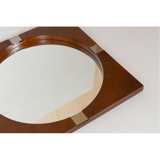 Image 1 of Specchio da parete vintage in teak, anni '70