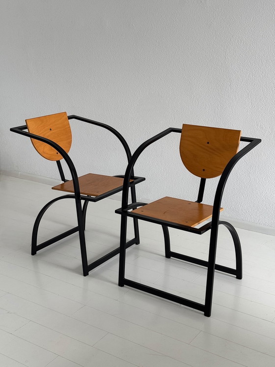 Image 1 of 2X Kff Cosinus Design Chairs, Germany, 1980