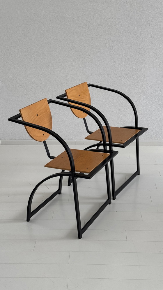 Image 1 of 2X Kff Cosinus Design Chairs, Germany, 1980