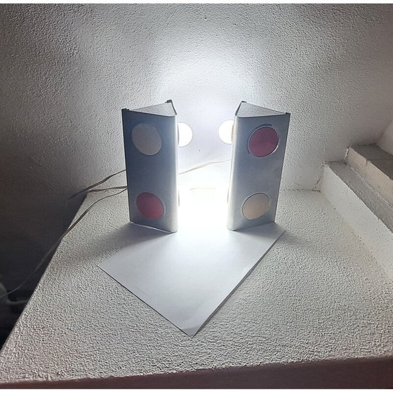 Image 1 of Pair of vintage Italian wall lamps, 1960-1970s