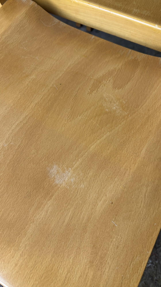 Image 1 of 4X Vintage Stackable Chair