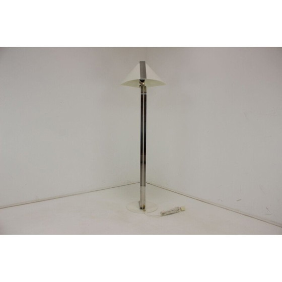 Image 1 of Vintage metal and plastic floor lamp, Italy 1970