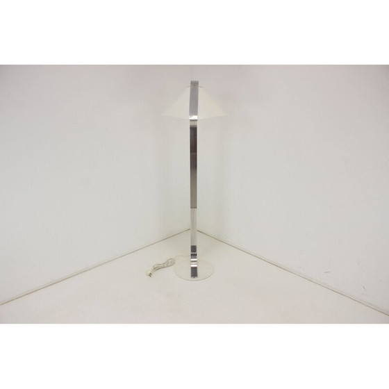 Image 1 of Vintage metal and plastic floor lamp, Italy 1970