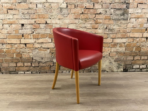 Moroso Rich Dining Chair Red