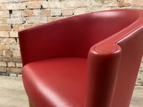 Image 1 of Moroso Rich Dining Chair Red