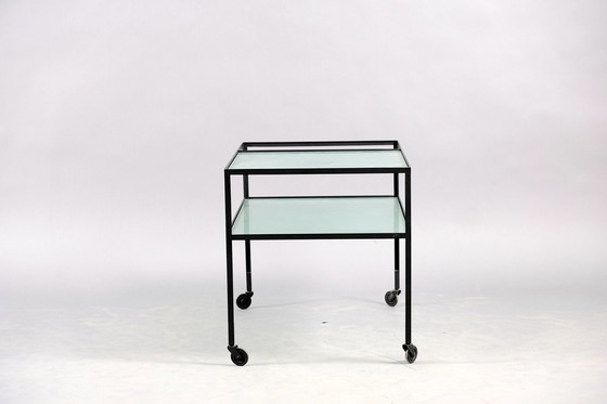 Image 1 of Serving bar cart by Herbert Hirche for Christian Holzäpfel KG, 1960s