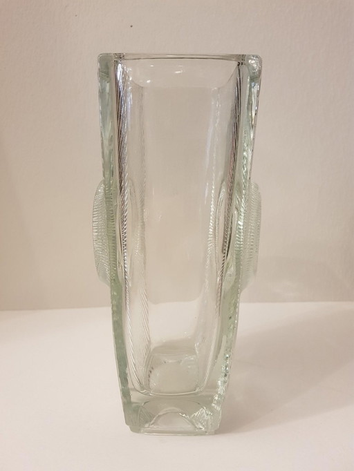 Large Glass Osaka Vase