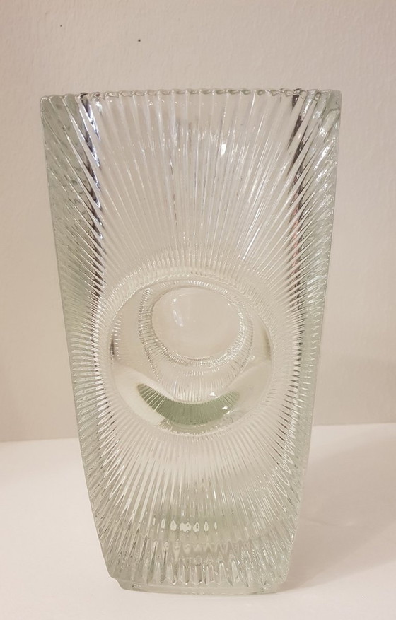 Image 1 of Large Glass Osaka Vase