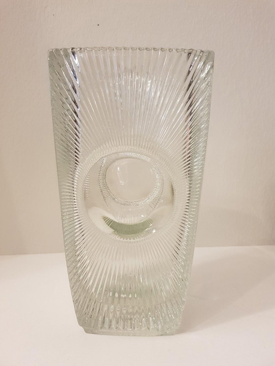 Image 1 of Large Glass Osaka Vase