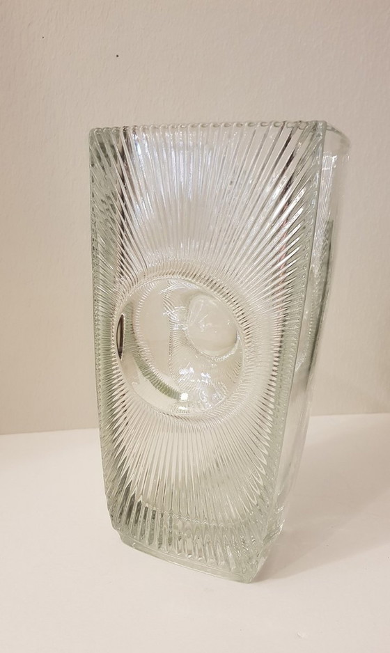 Image 1 of Large Glass Osaka Vase