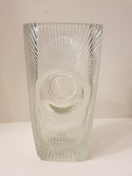 Large Glass Osaka Vase