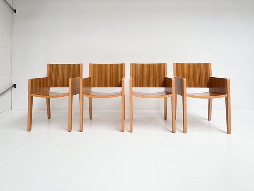 Set Of 4 D+G Designers Amsterdam Chairs, 1990'S