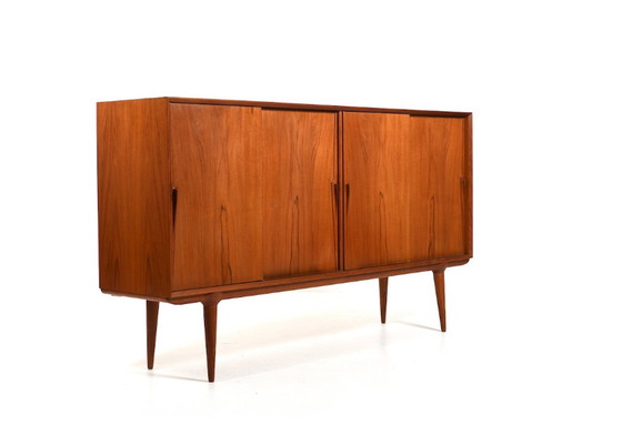 Image 1 of Omann Jun Danish Teak Model 19 Highboard