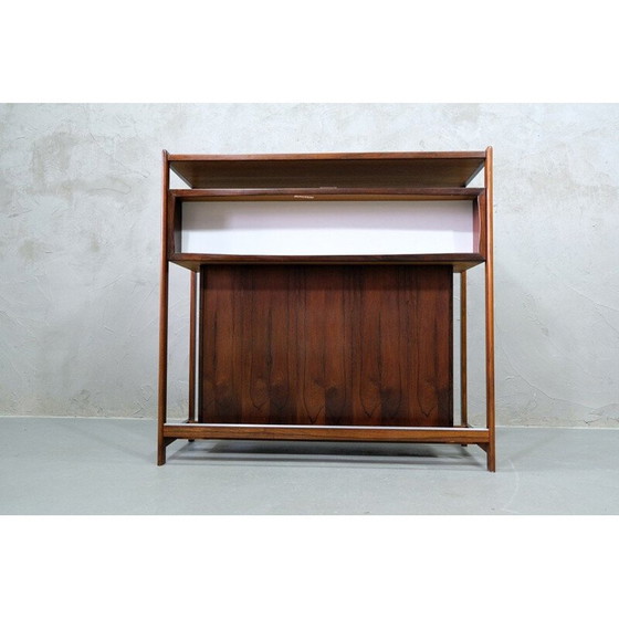 Image 1 of Vintage rosewood dry bar by Erik Buch for Dyrlund Denmark 1960s