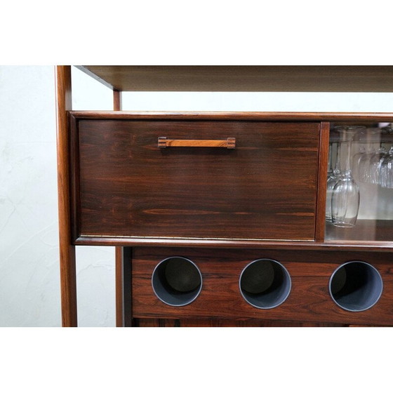 Image 1 of Vintage rosewood dry bar by Erik Buch for Dyrlund Denmark 1960s