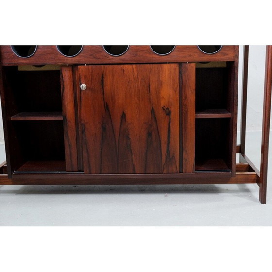 Image 1 of Vintage rosewood dry bar by Erik Buch for Dyrlund Denmark 1960s