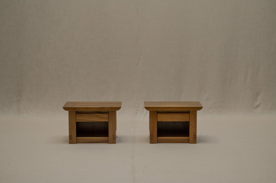 Image 1 of Pair Of Side Tables By Luigi Gorgoni