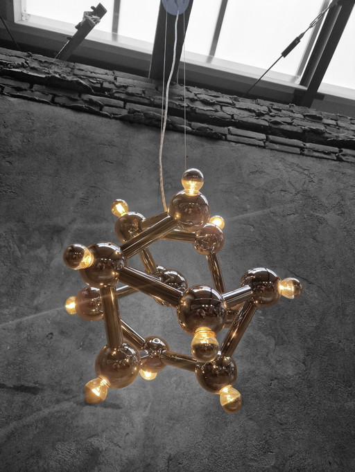 Space-Age Atomic Pendant Lamp