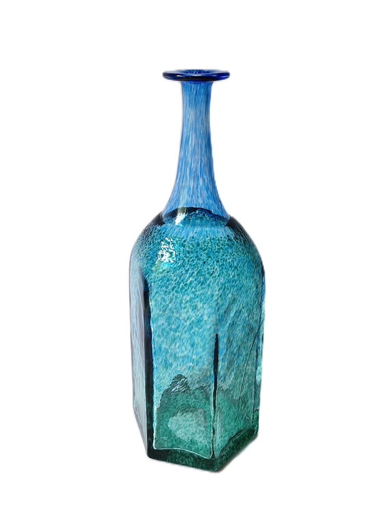 Image 1 of Kosta Boda - "Antikva" Bottle Vase By Bertil Vallien - Largest Size