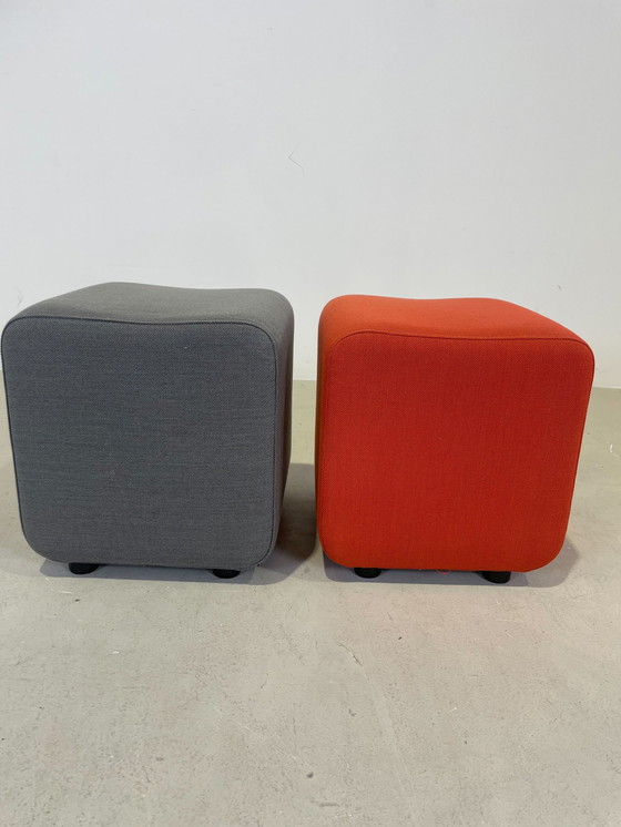 Image 1 of Ahrend pouf/stool grey