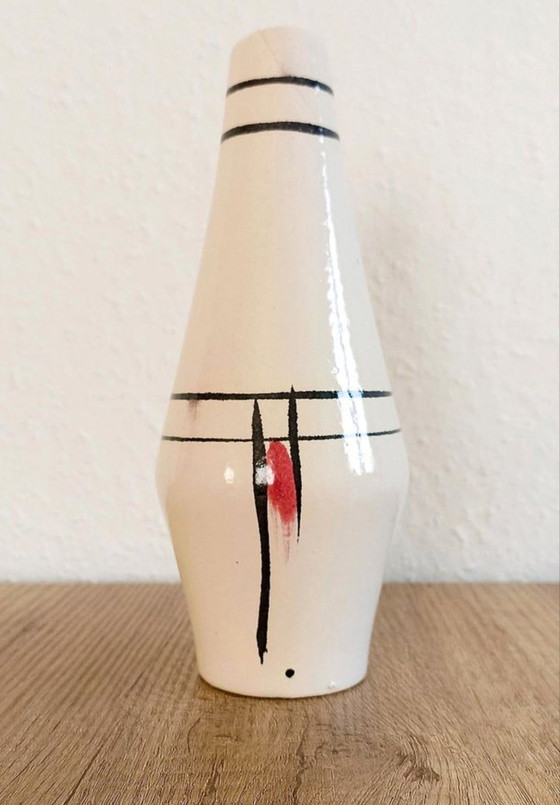 Image 1 of German Scheurich Foreign Ceramic Vase 50s / 60s Mid - Century Vintage