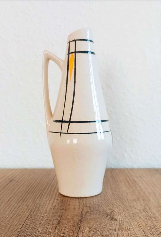 Image 1 of German Scheurich Foreign Ceramic Vase 50s / 60s Mid - Century Vintage