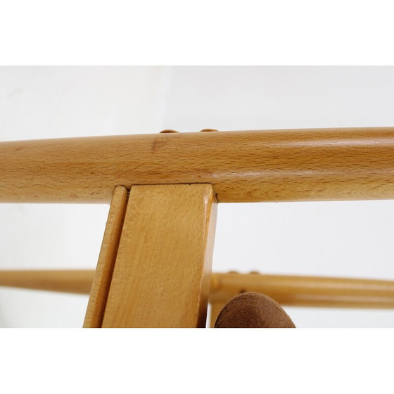 Image 1 of Vintage beech chair , Czechoslovakia 1970s