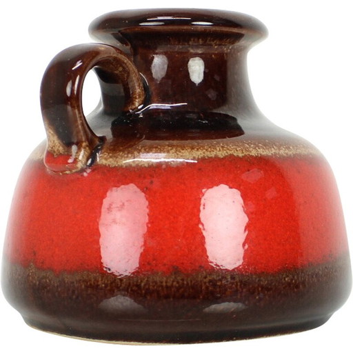 Maceta de cerámica vintage de Scheurich, Alemania Occidental, 1930