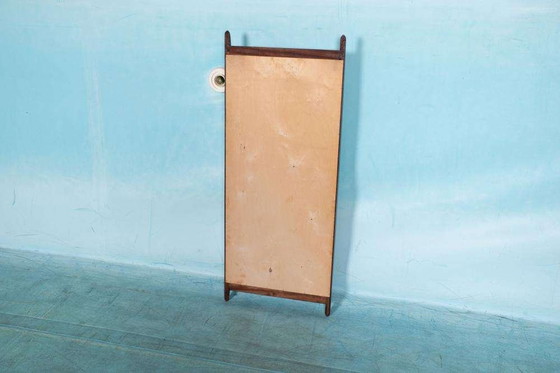 Image 1 of Scandinavische teakhouten spiegel jaren zestig