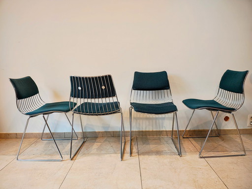 4X Rudy Verelst For Novalux Chairs 